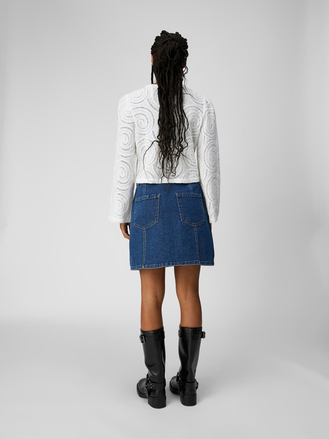 OBJMIYA T-Shirts & Tops - Cloud Dancer