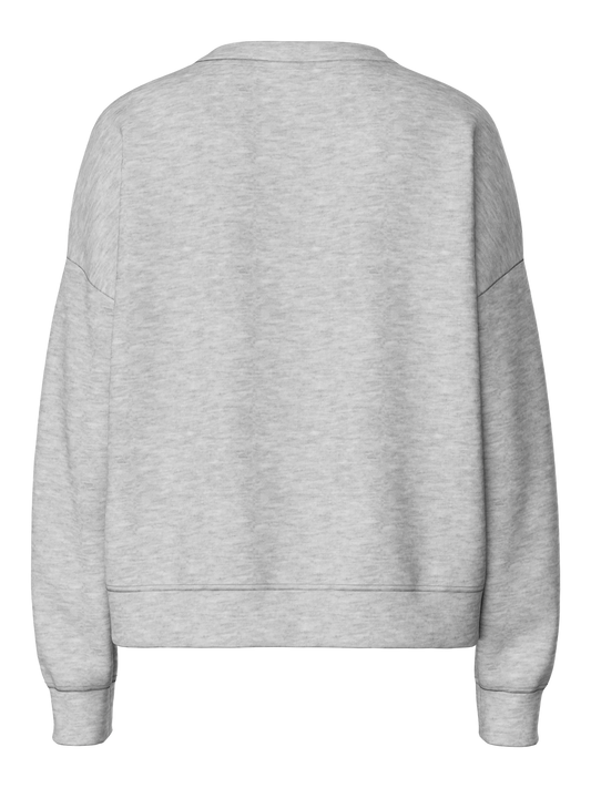 PCCHILLI Sweatshirt - Light Grey Melange
