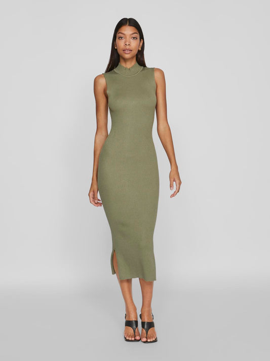 VISTYLIE Dress - Oil Green
