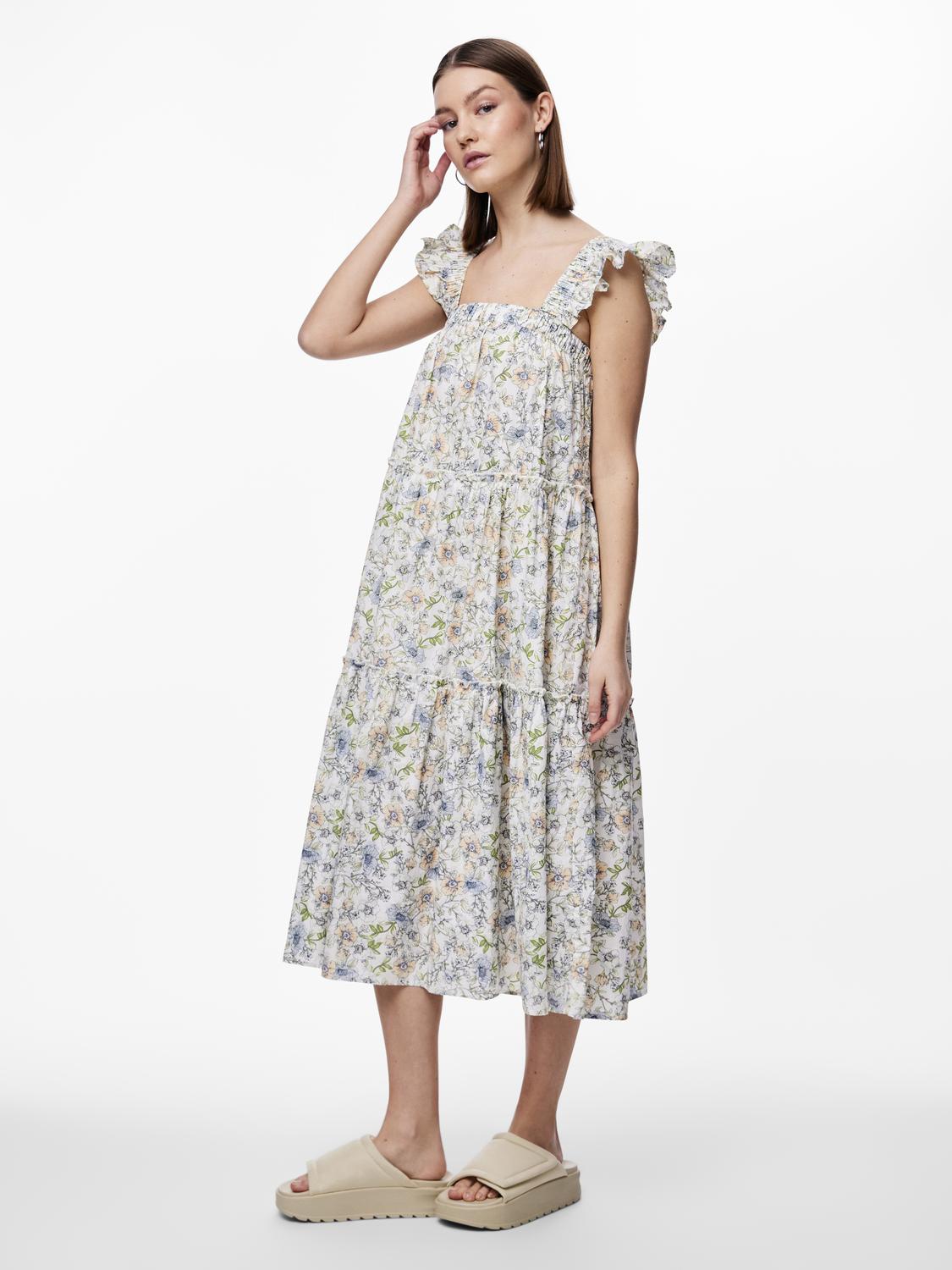 PCAMARYL Dress - Cloud Dancer