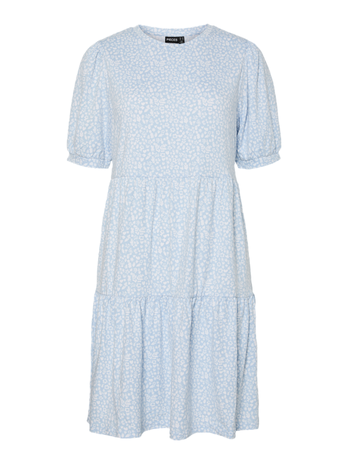 PCNALA Short Dress - Cashmere Blue