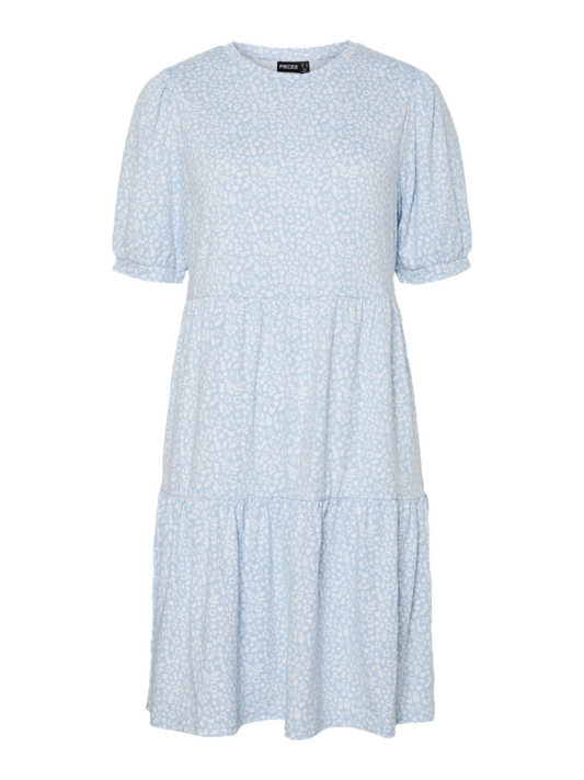 PCNALA Short Dress - Cashmere Blue