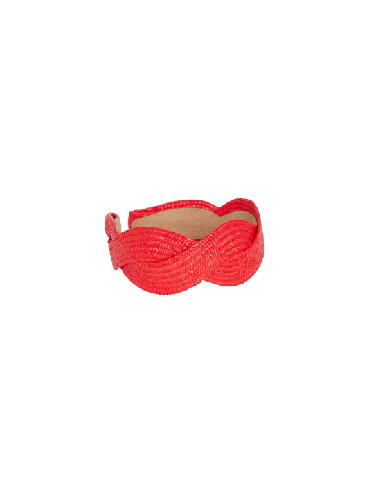 VINYA Hairband - Poppy Red