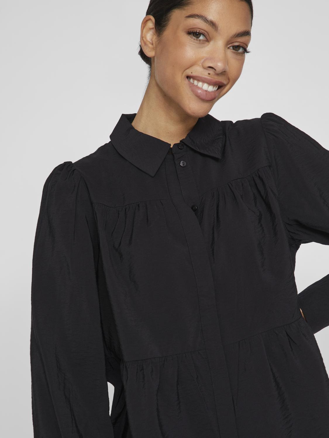 VIKATRIA Shirts - Black