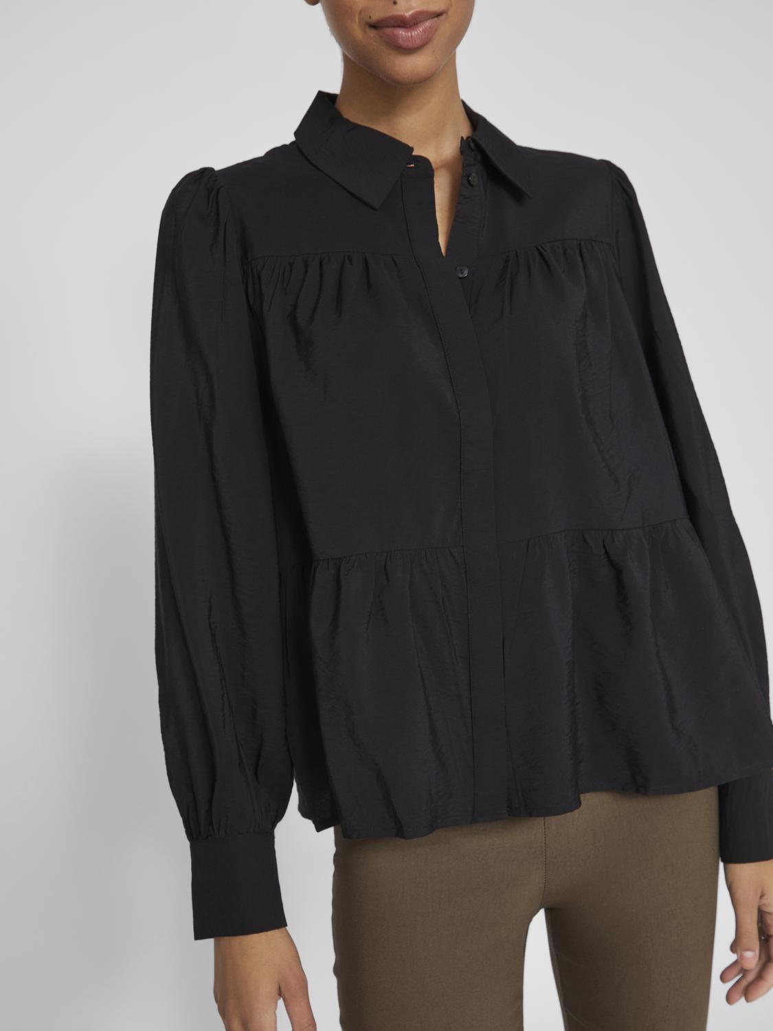 VIKATRIA Shirts - Black