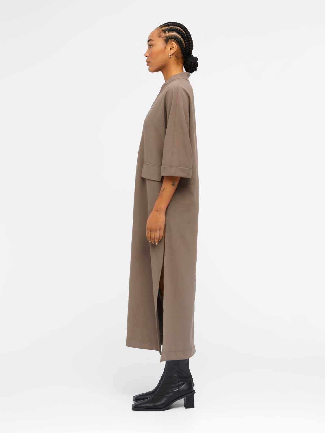 OBJFLO Dress - Fossil