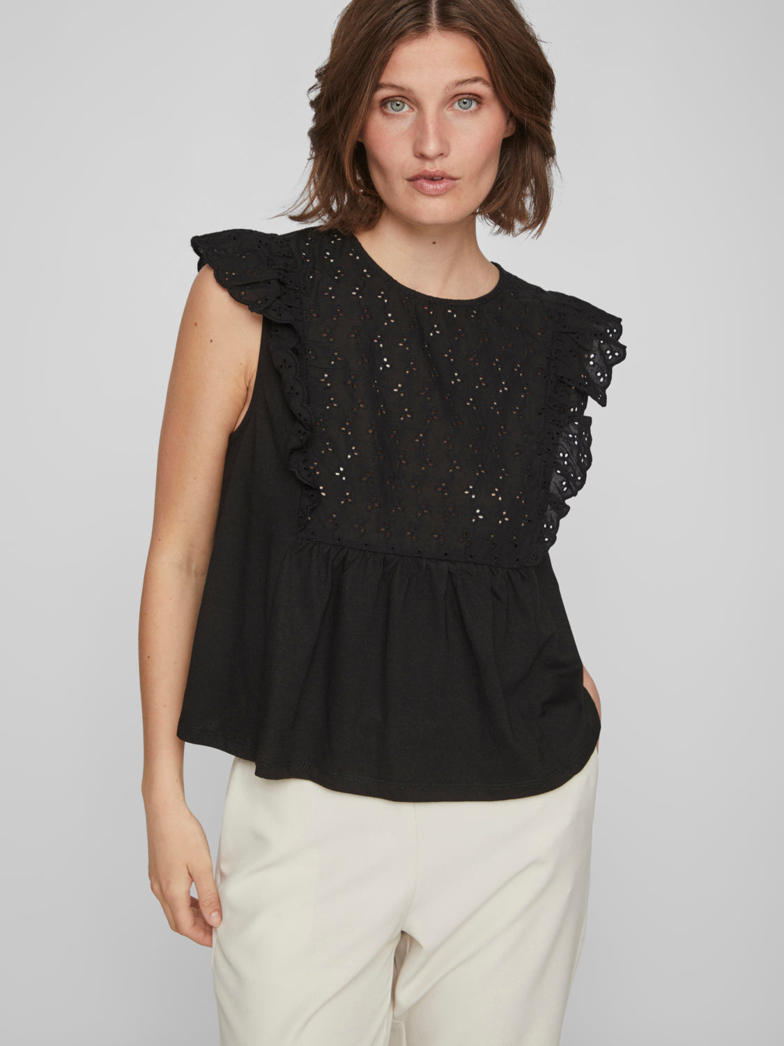 VIEBBIE T-Shirts & Tops - Black