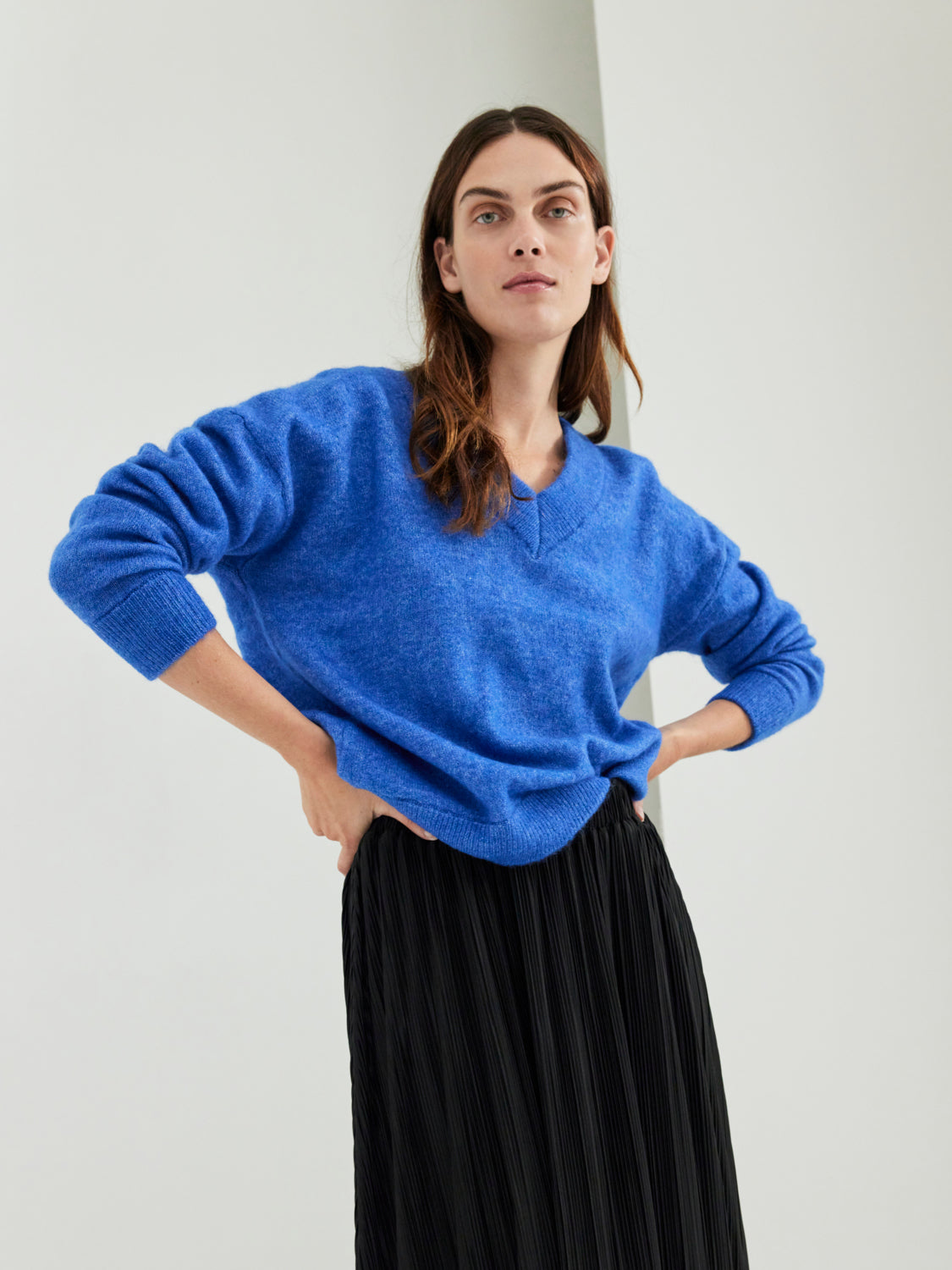 SLFMALINE Pullover - Nebulas Blue