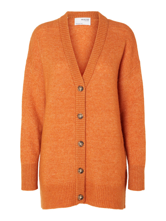 SLFMALINE Cardigan - Marmalade