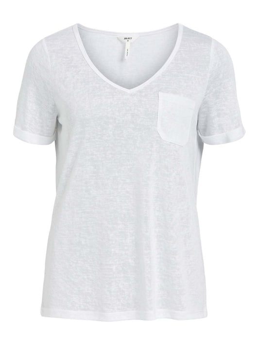 OBJTESSI T-Shirt - White