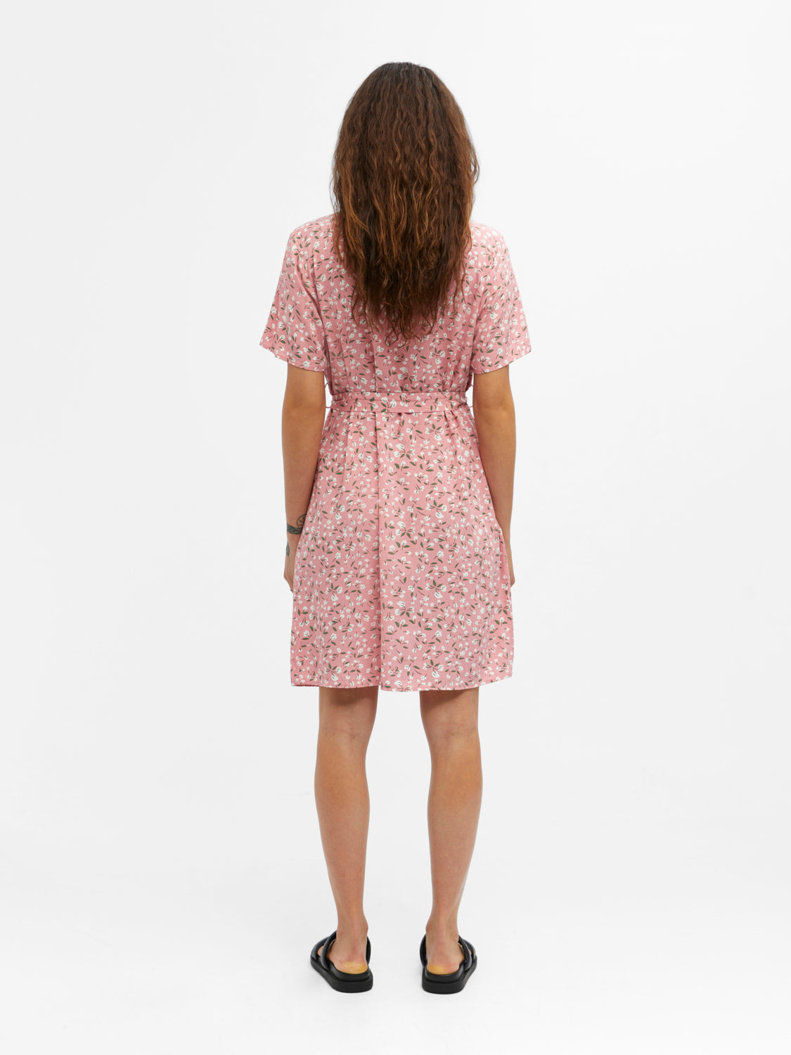 OBJEMA Dress - Brandied Apricot