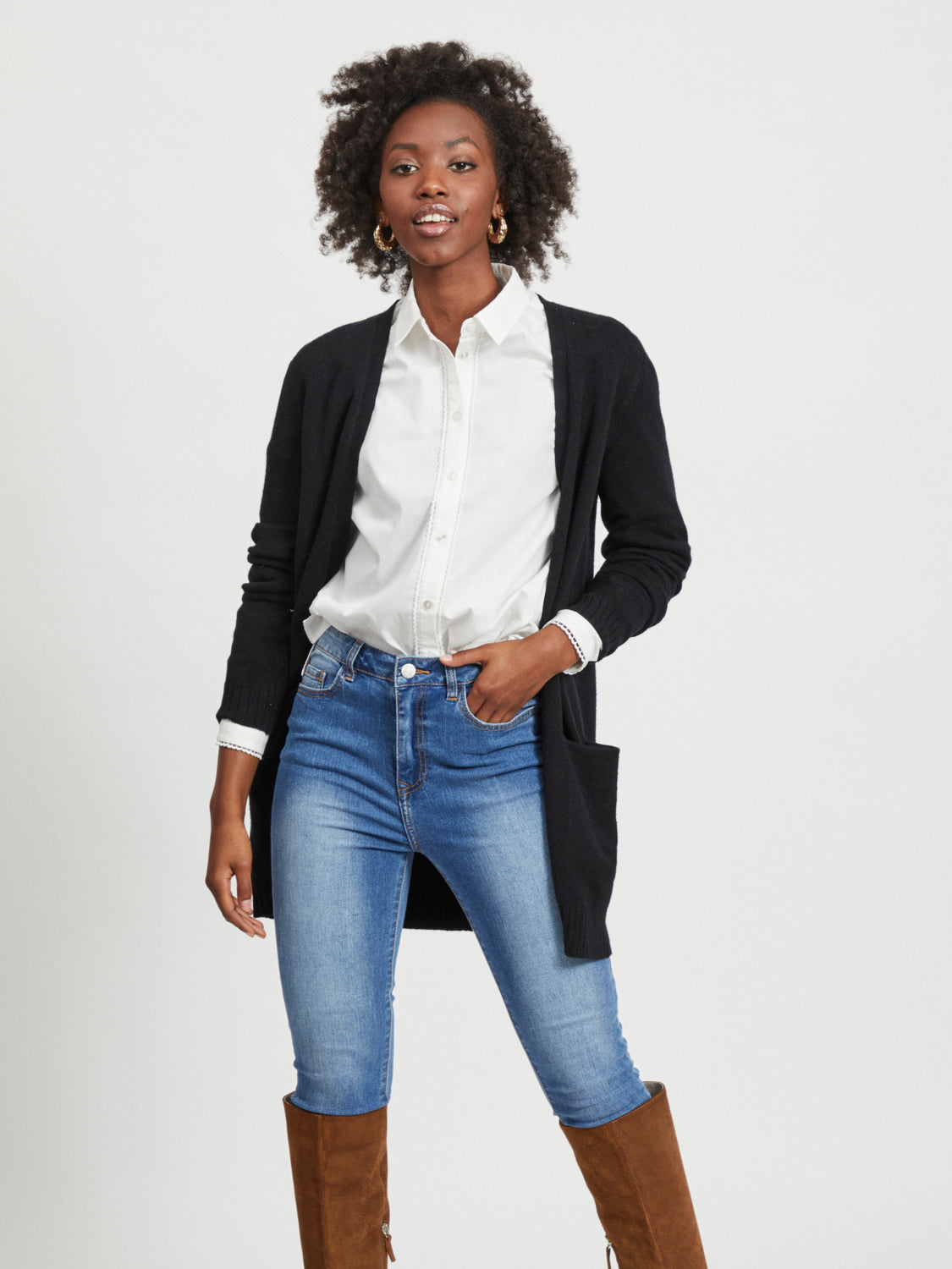 VIRIL Cardigan - Black