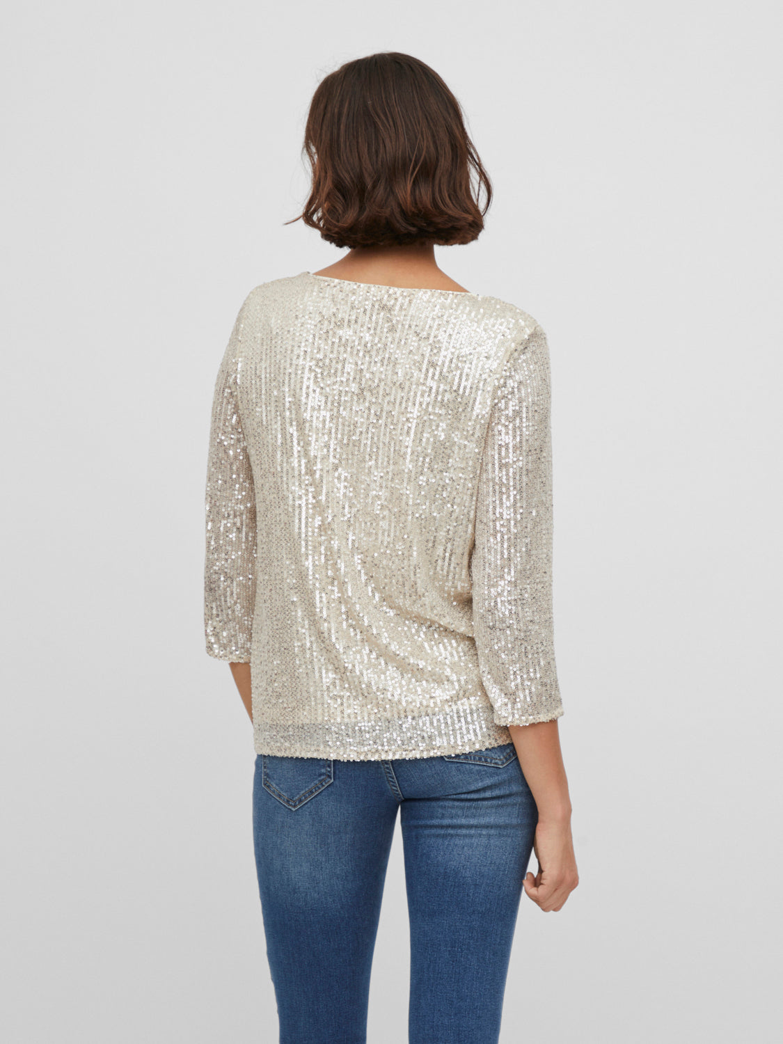 VISPARKLING T-shirts & Tops - Frosted Almond