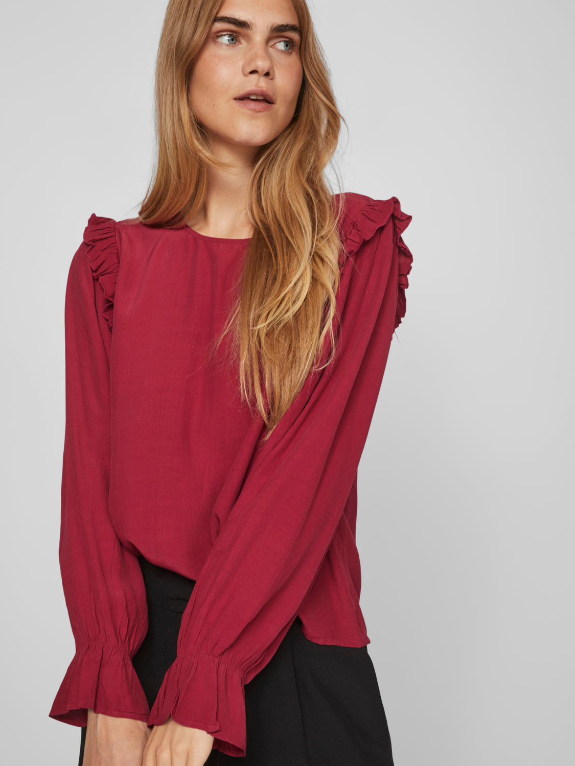 VIFINI T-Shirts & Tops - Beet Red