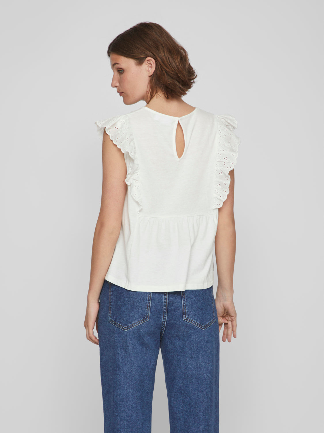 VIEBBIE T-Shirts & Tops - Cloud Dancer