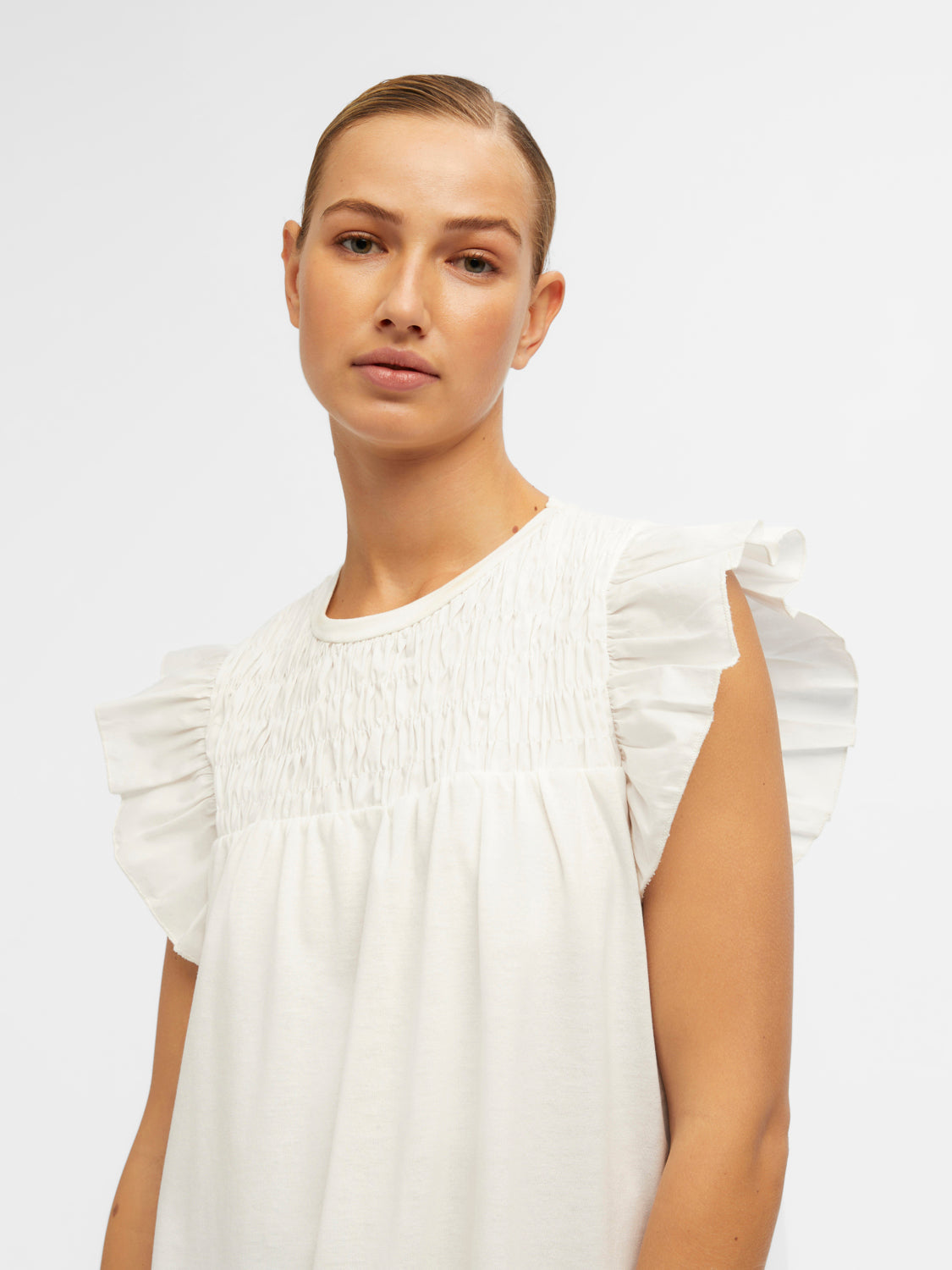 OBJLIPA T-Shirts & Tops - Cloud Dancer