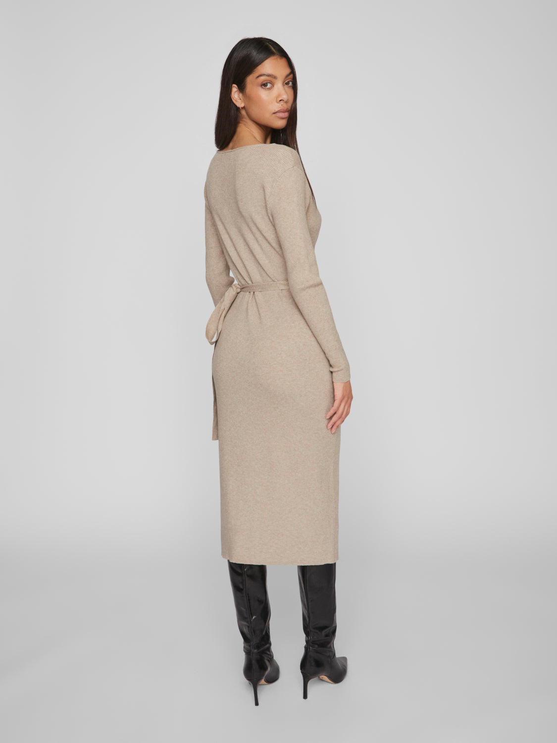 VICOMFY Dress - Natural Melange