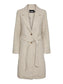 PCNASHA Coat - White Pepper