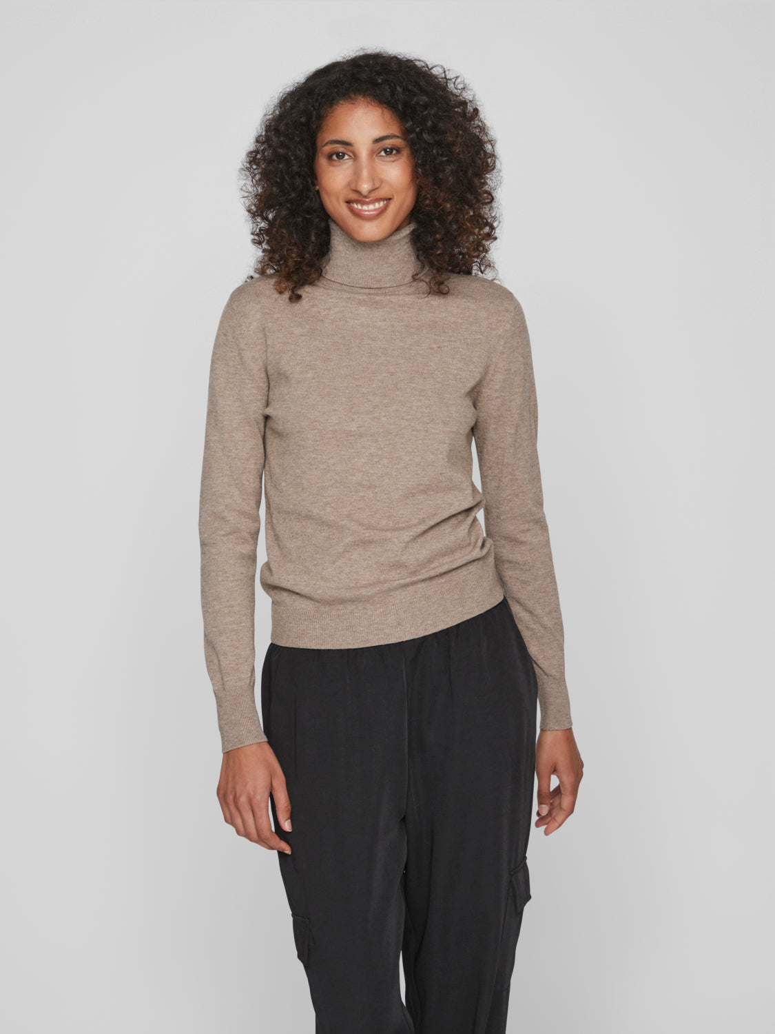 VICOMFY Pullover - Brown Lentil