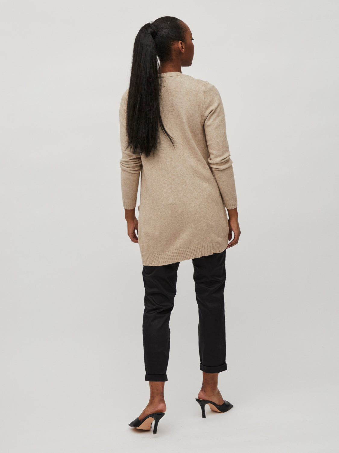 VIRIL Cardigan - Natural Melange