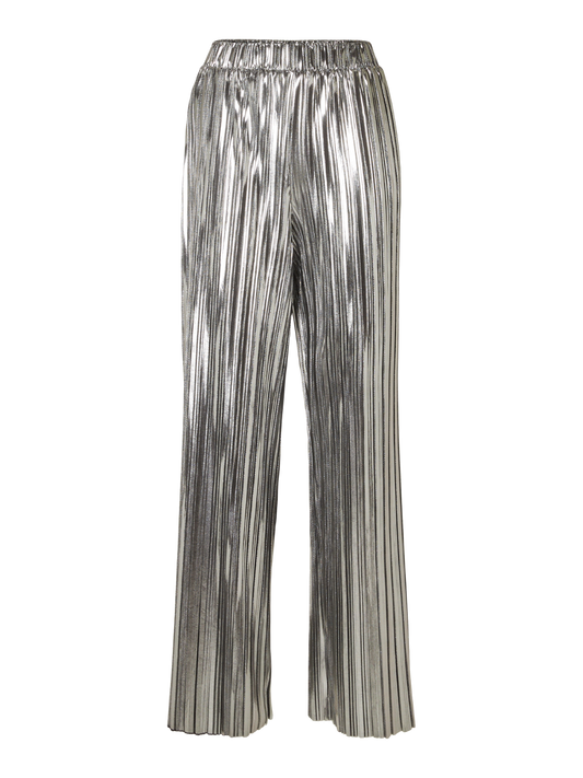 SLFNALINE Pants - Silver
