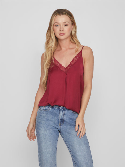 VICAVA Singlet - Beet Red