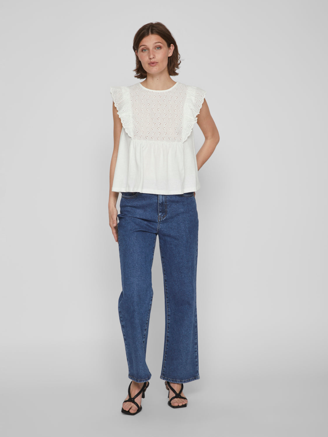 VIEBBIE T-Shirts & Tops - Cloud Dancer