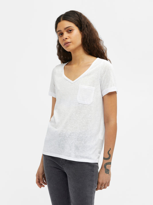 OBJTESSI T-Shirt - White