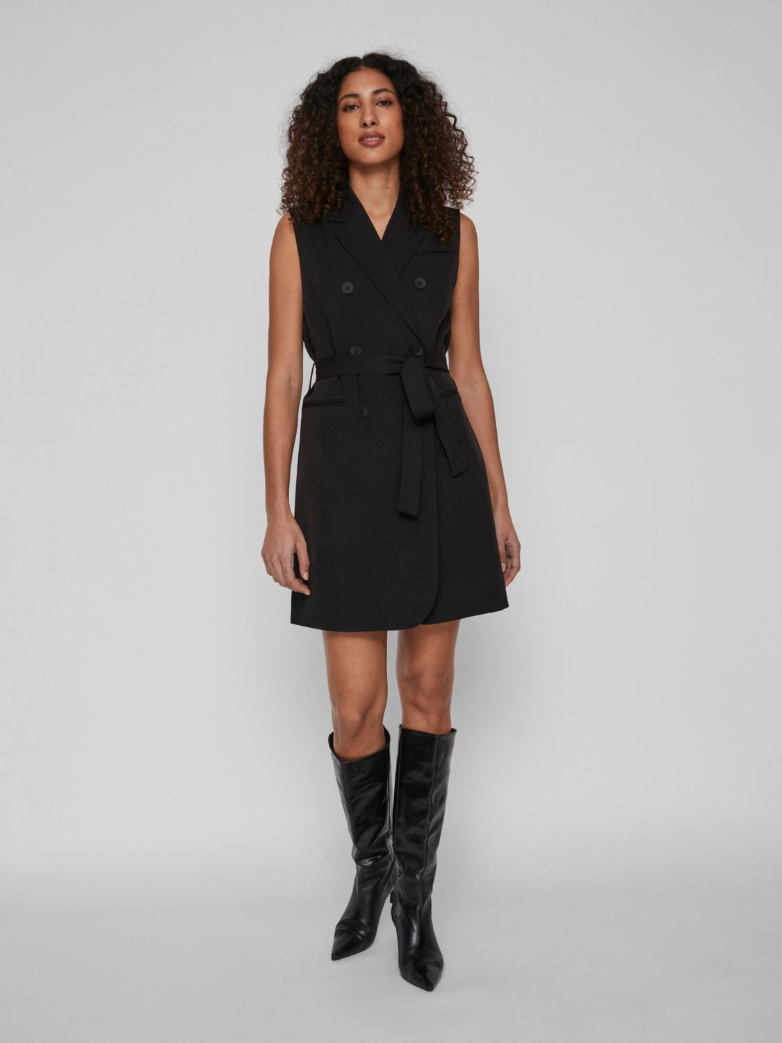 VICRYSTAL Waistcoat - Black