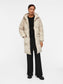 OBJZHANNA Coat - Silver Gray