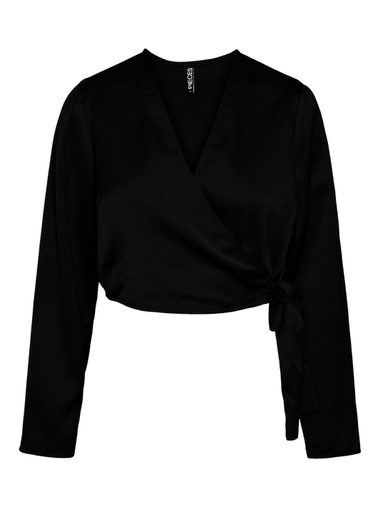PCSENA T-Shirts & Tops - Black