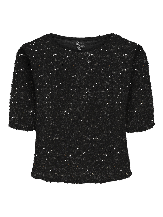 PCKAM T-Shirts & Tops - Black