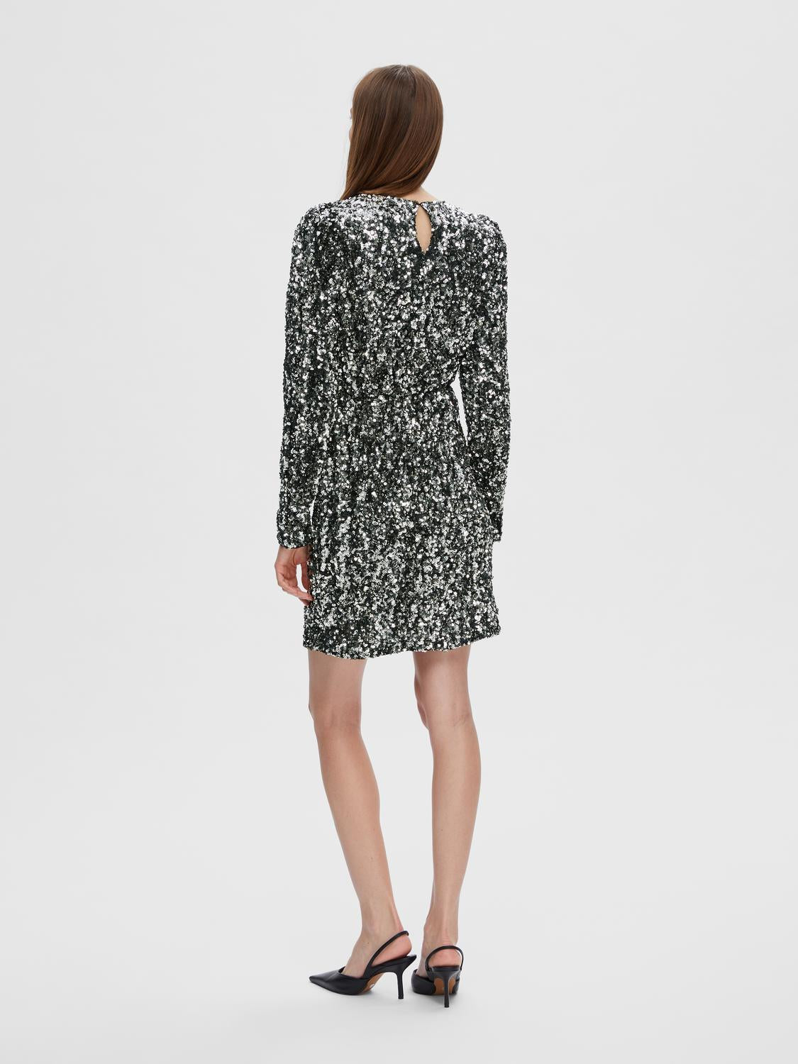 SLFCOLYN Dress - Silver