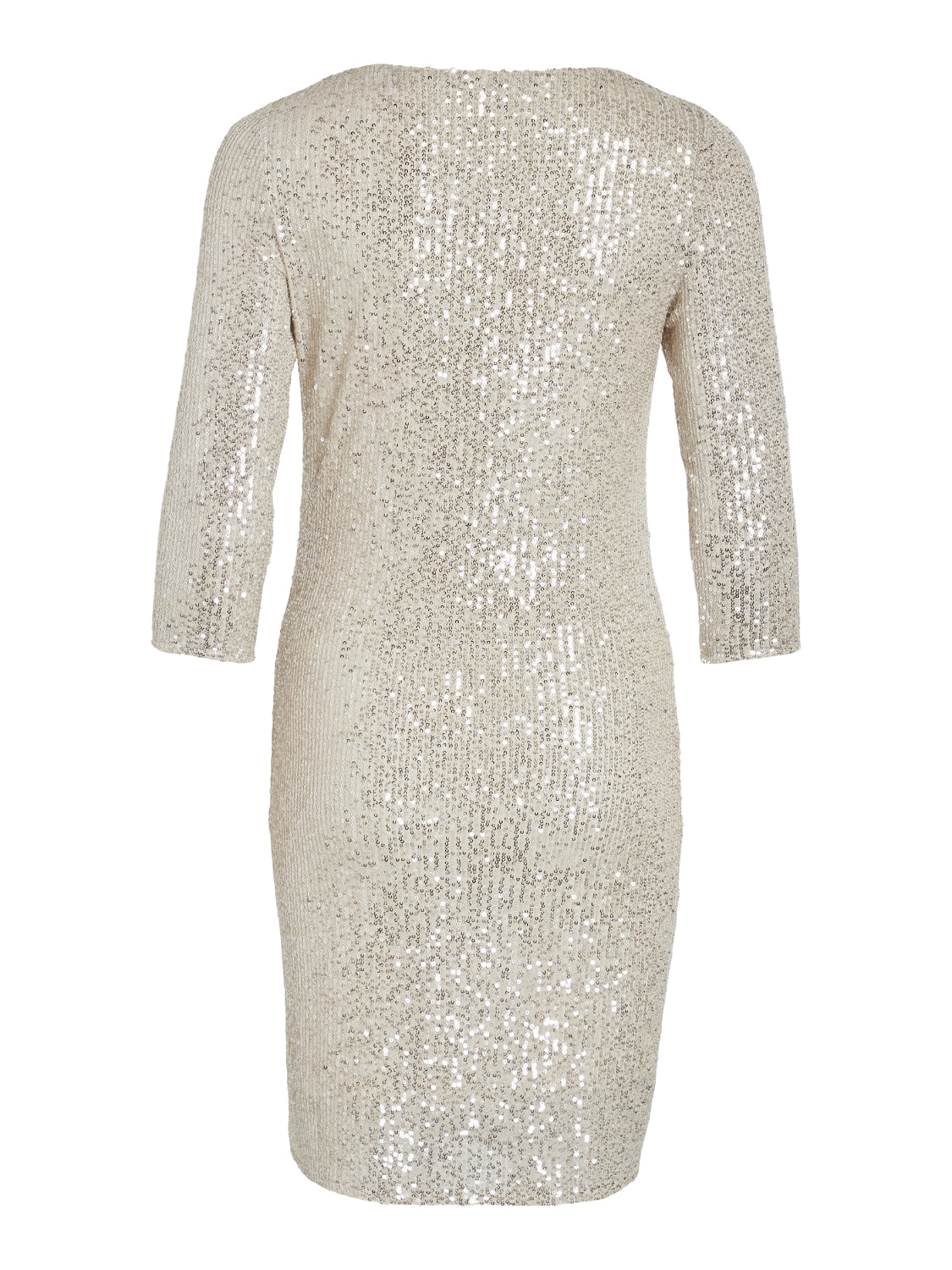 VISPARKLING Dress - Frosted Almond