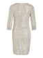 VISPARKLING Dress - Frosted Almond