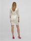 VISPARKLING Dress - Frosted Almond