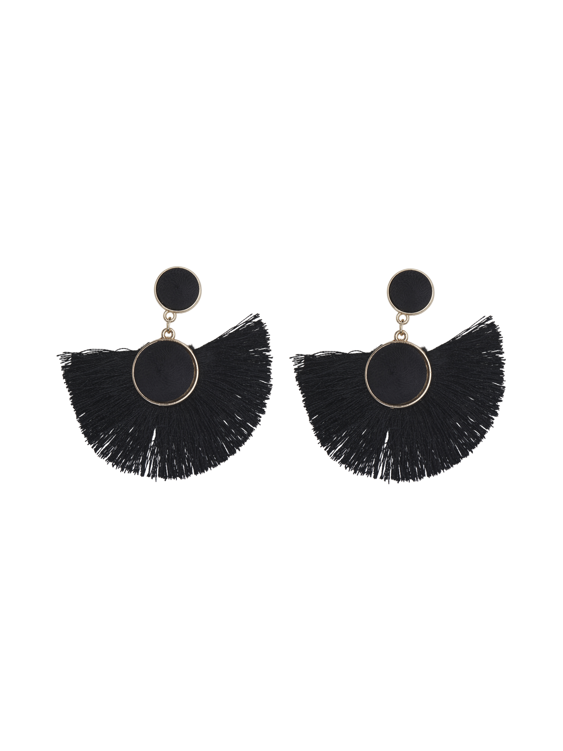 PCALAMA Earrings - Black