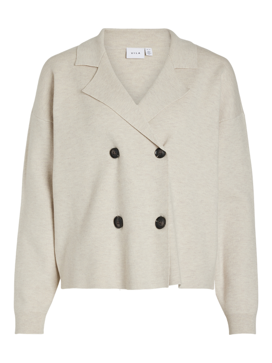 VIOLIVINJA Cardigan - Super Light Natural Melan