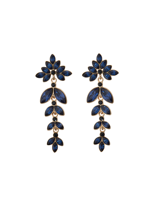 VISKY Earrings - Navy Blazer