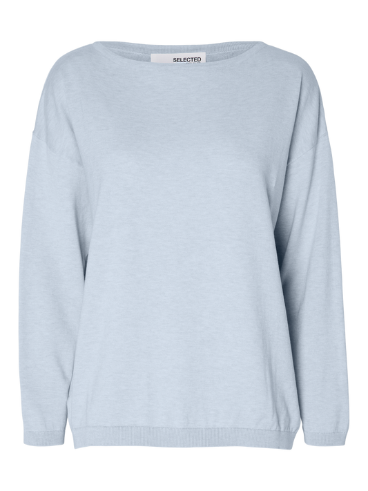 SLFBERGA Pullover - Cashmere Blue