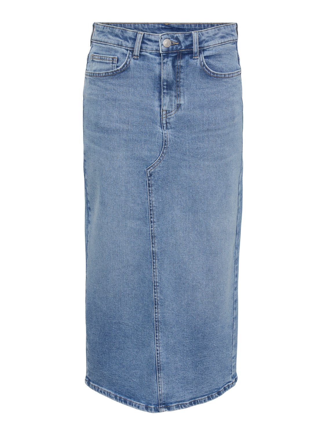 PCBELLA Skirt - Medium Blue Denim
