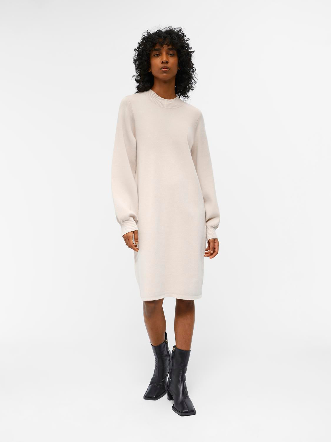 OBJREYNARD Dress - Silver Gray