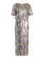 VIAMAYA Dress - Silver