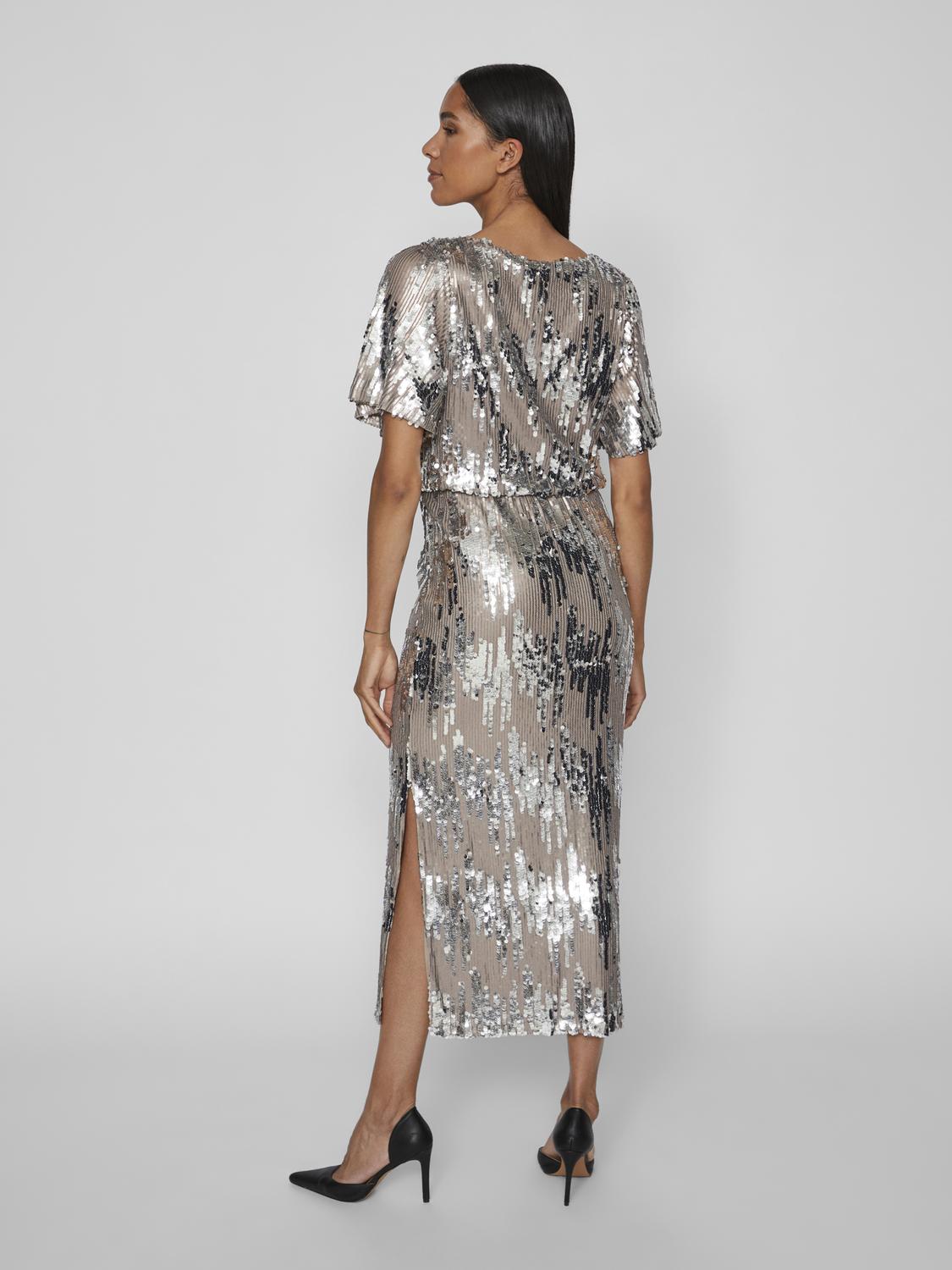 VIAMAYA Dress - Silver