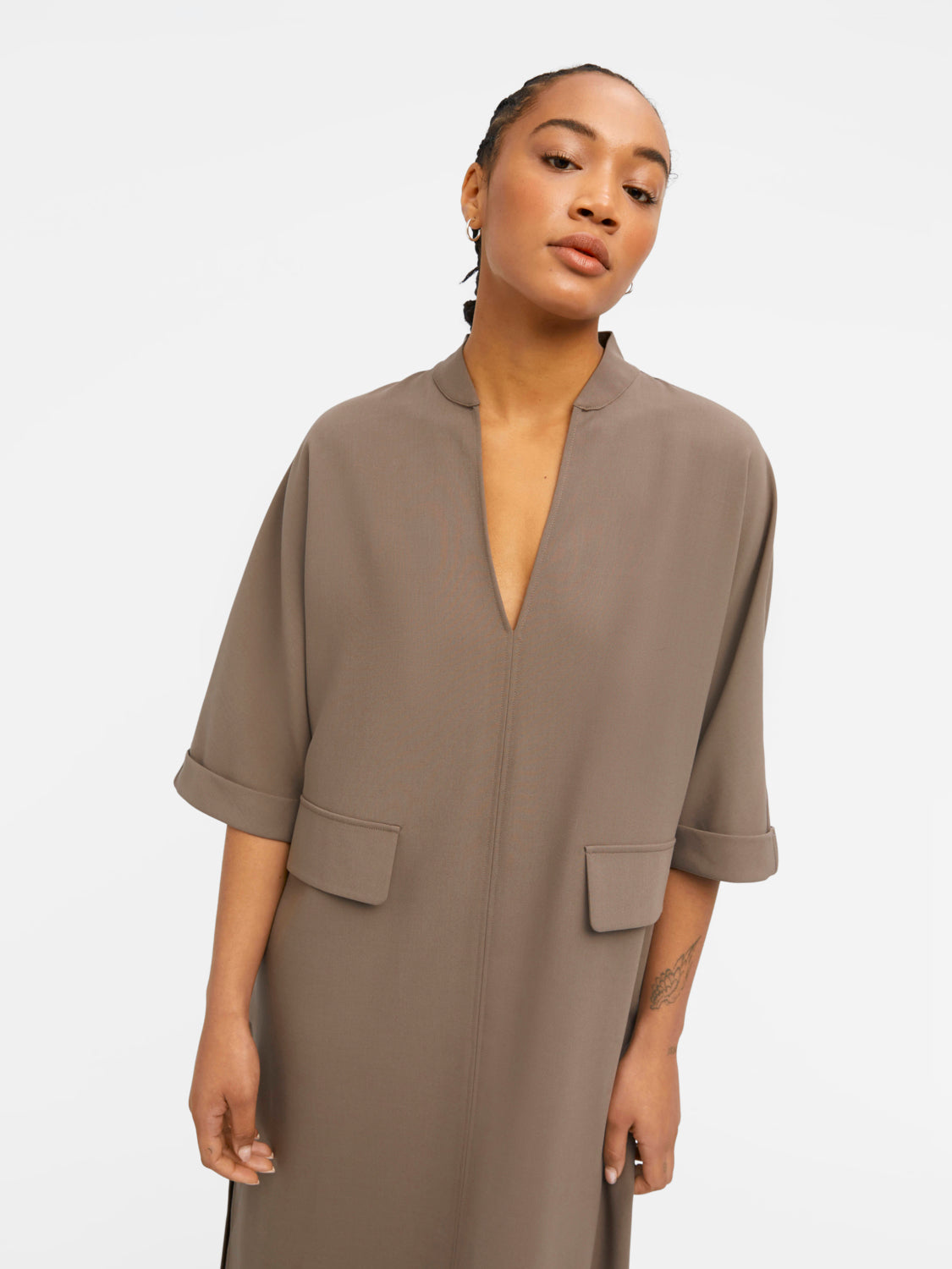 OBJFLO Dress - Fossil