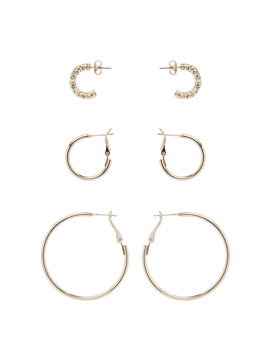 PCJULLE Earrings - Gold Colour