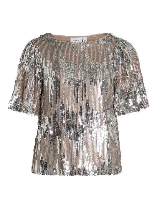 VIAMAYA T-Shirts & Tops - Silver