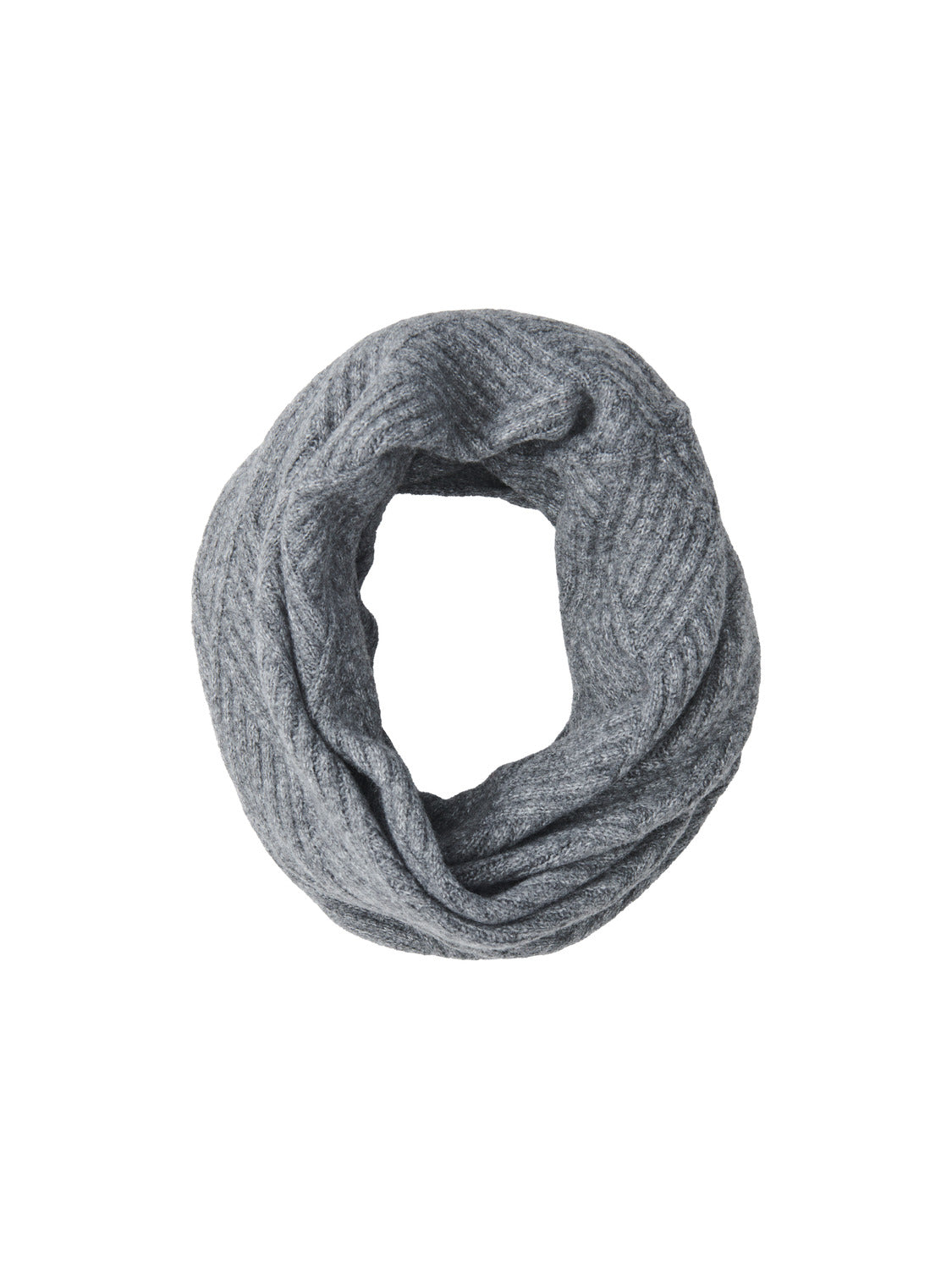 PCNARIKA Scarf - Dark Grey Melange