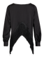 VIOJANA T-Shirts & Tops - Black