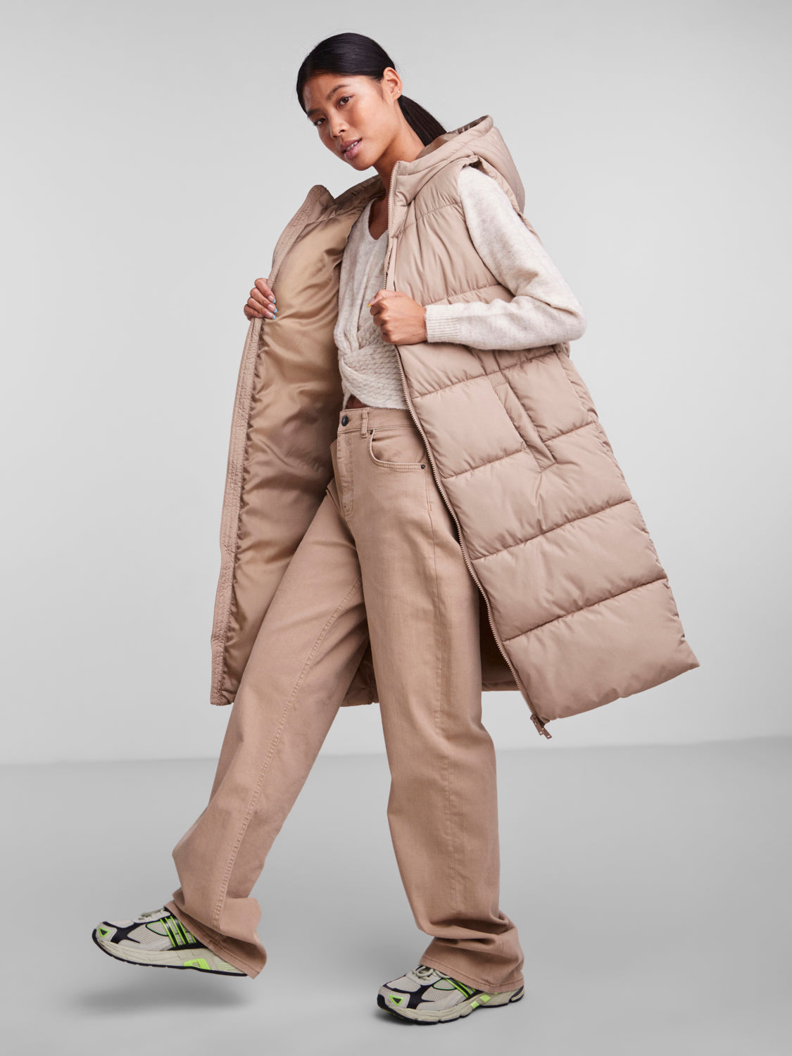 PCBEE Outerwear - Silver Mink